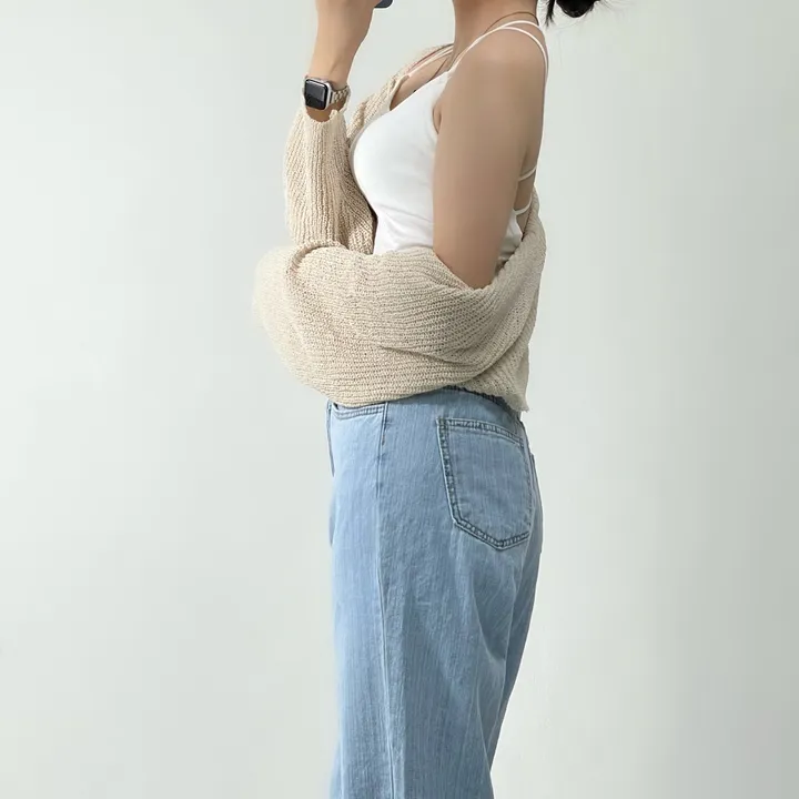 [여리핏/지금부터 쭉~] 엘르 볼레로 가디건 크롭가디건 여름가디건 상세 이미지 47