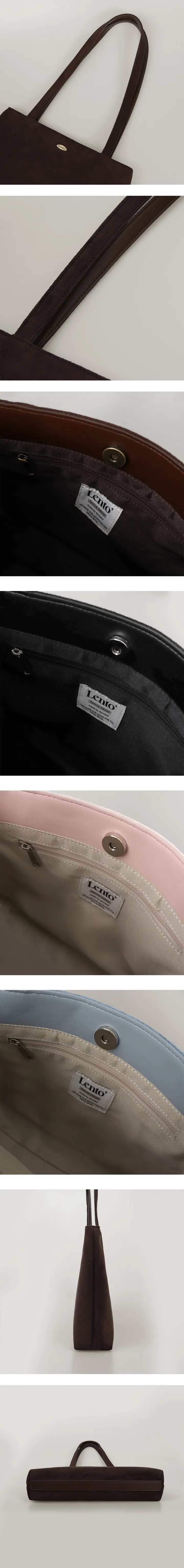 [💝데일리백/숄더백] #LENTO. Bazil suede bag  - 4 color 상세 이미지 41