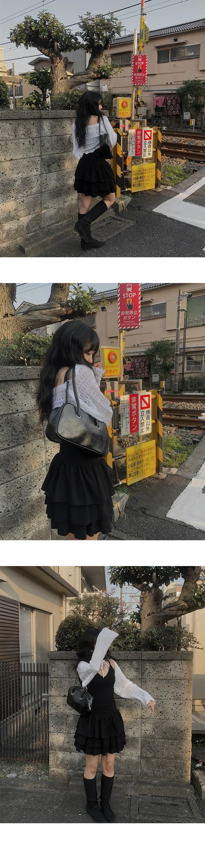 [특가세일🖤][데일리템]플런 리본 펀칭 볼레로 (2color) 상세 이미지 11