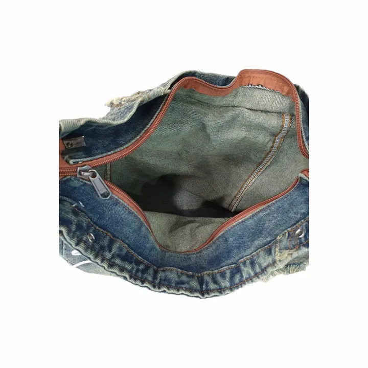 [한정수량/오무트단독] bohemian mori denim bag 상세 이미지 7
