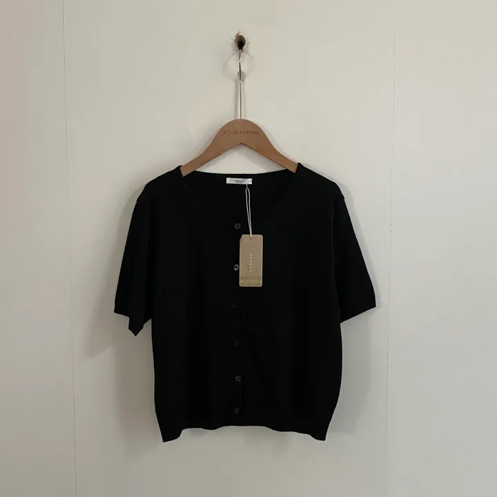 [고급여름원단/데일리] 시원한, 뱀부 반팔 니트가디건 - 7color 상세 이미지 62