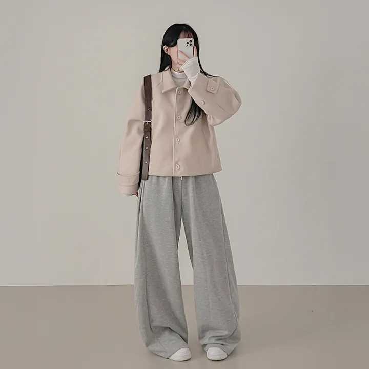 [데일리/클래식무드]카라 숏코트 상세 이미지 17