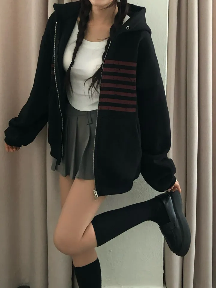 르빌 빈티지 아메리카 후드집업 상세 이미지 17