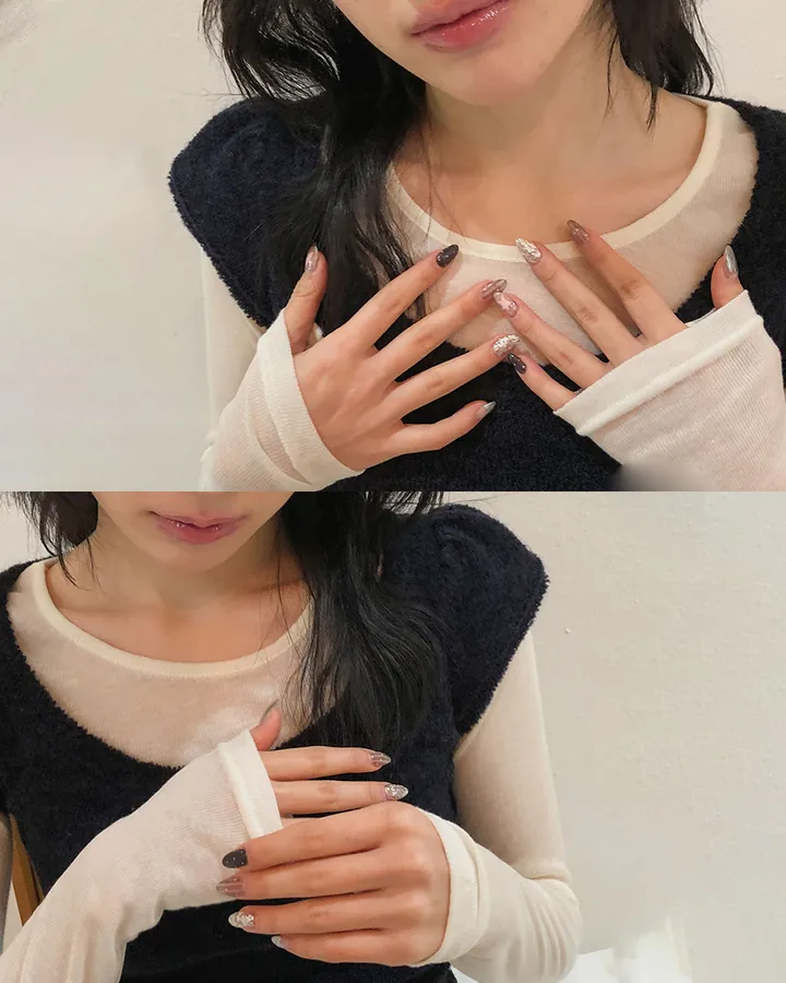 콘차 레이어드 시스루 티셔츠 상세 이미지 40