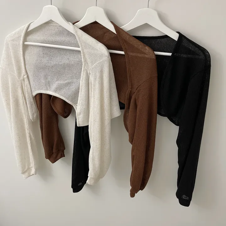 볼레로 가디건 (3C) 상세 이미지 1