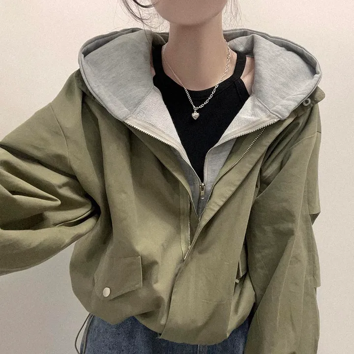 [후드탈부착] hip! 아방기본핏 야상 자켓 상세 이미지 3
