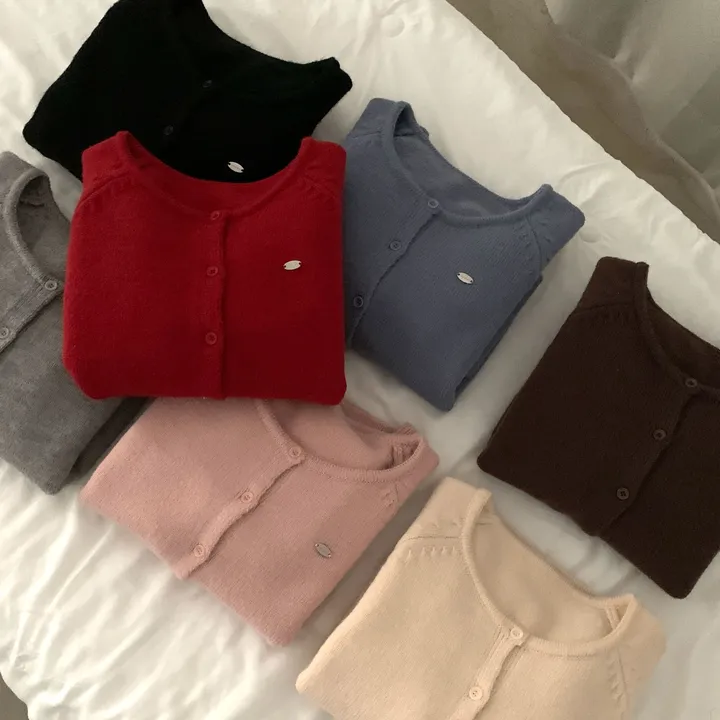 [후기보장🤍/Wool] 에버닌 펜던트 니트 가디건 - 7color 상세 이미지 22