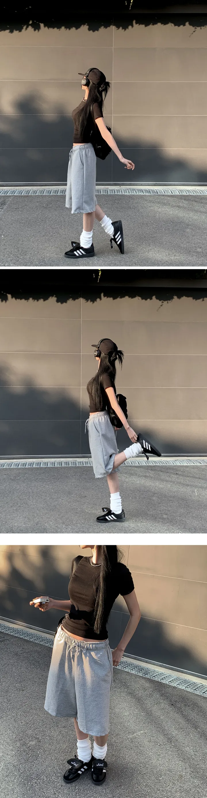 [버뮤다 종결🖤/8컬러]  편하고 예쁘고 완벽해 트레이닝 버뮤다 pt / 5부팬츠 상세 이미지 6