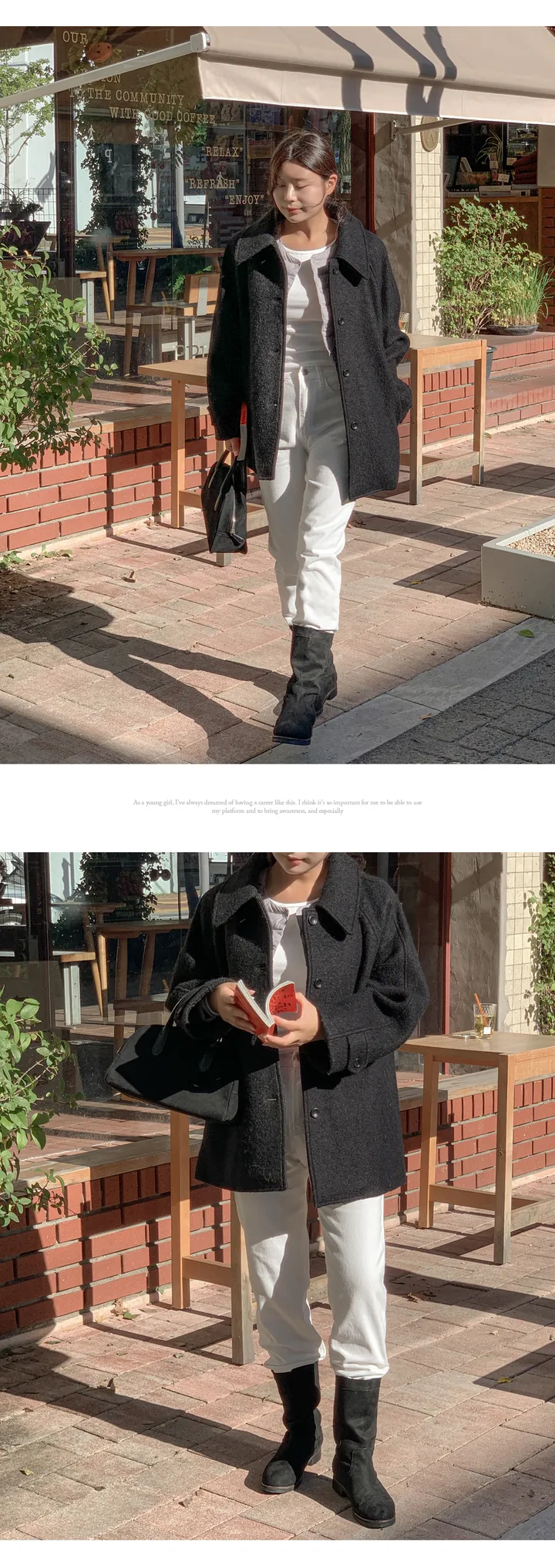 [자체제작/1만장돌파!/S-XL]버던 울 하프 코트 (출근룩/하객룩/데일리룩/겨울아우터/겨울코트) 상세 이미지 105
