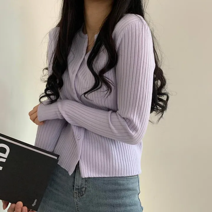 진심 여리핏, 골지 니트 가디건 ;9col 상세 이미지 9
