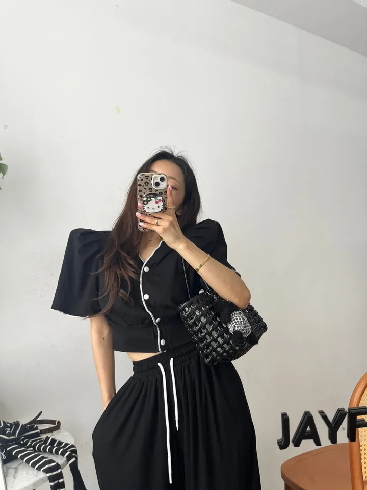 [상하의세트/코디고민X/데일리룩] 바비프릴가디건세트(3color) 상세 이미지 38
