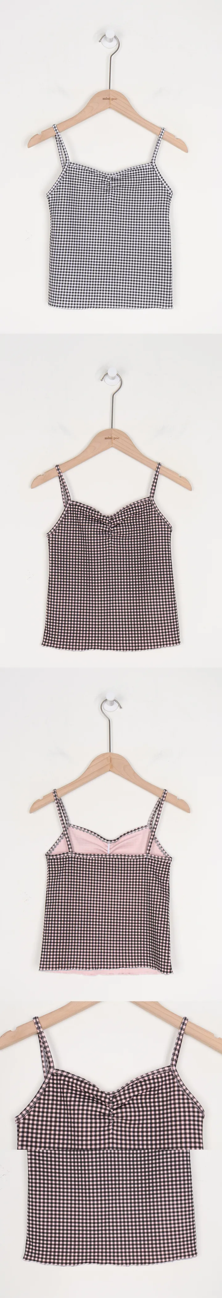 [early spring 👚⭐][MADE] 핀터무드 셔링 슬리브리스 (5type) ver. 도트/별/스트라이프/체크/하트 상세 이미지 46