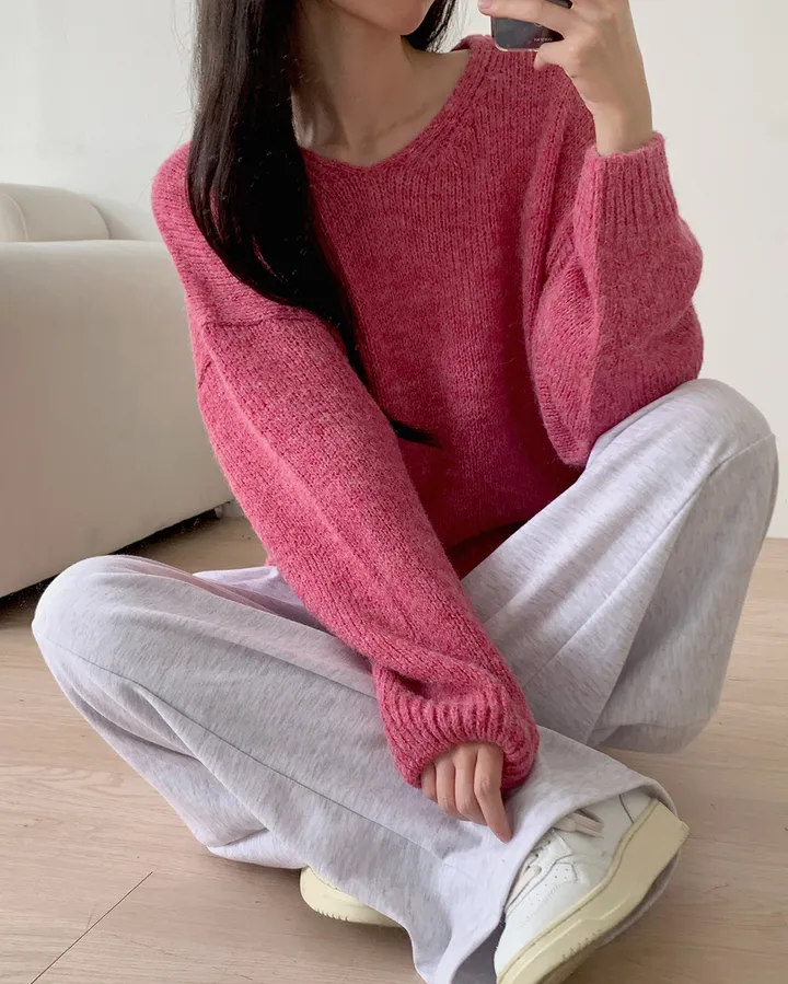 [숏&롱/기본템] 뉴즈 사이드 핀턱 와이드 트레이닝 밴딩 팬츠 4colors 상세 이미지 35