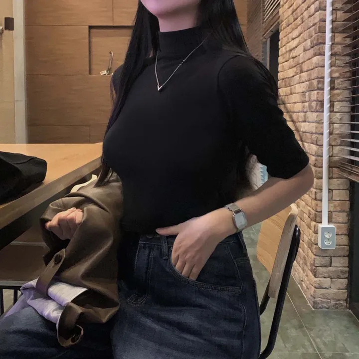[힙덮는기장감~/블랙 당일출고🎉] 자체제작 #크치Made 오디너리 롤업 오버핏 하프 레더자켓 - jk 상세 이미지 88