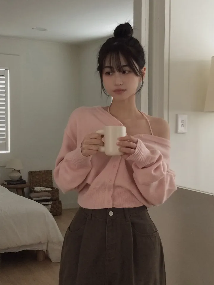 +영상[핏강추🤎] 틴츠 핀턱 코튼 와이드핏 롱 팬츠 3colors 상세 이미지 34