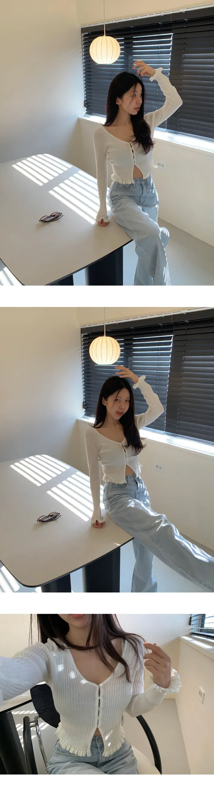 엘리즈 프릴가디건 상세 이미지 8