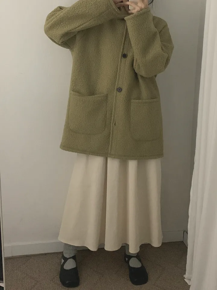 부클하프코트 (3color) 상세 이미지 39