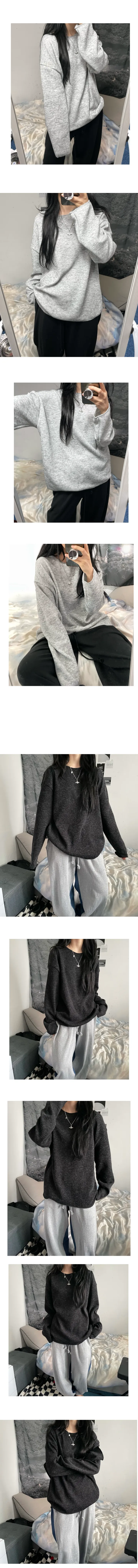 daily round knit T 상세 이미지 4