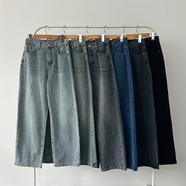 (숏,기본,롱/~XL)[사계절 인생데님,후기극찬🖤6color*사계절,스탠다드핏! 워싱 하이웨스트 데일리데님팬츠] 로키워싱스탠다드데님 상세 이미지 75