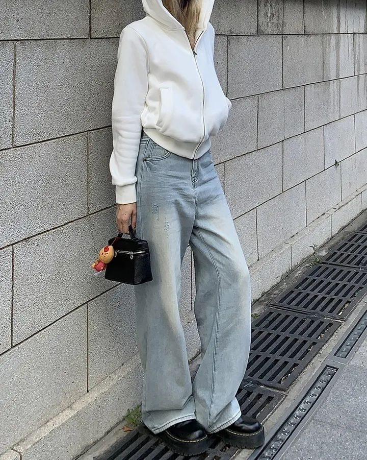 오늘 드림🖤크롭 슬림 후드집업 상세 이미지 7