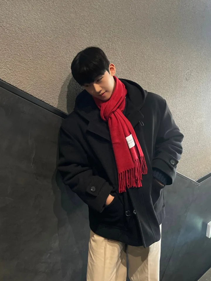 무드 울 후드 숏 코트 3 Color 상세 이미지 39