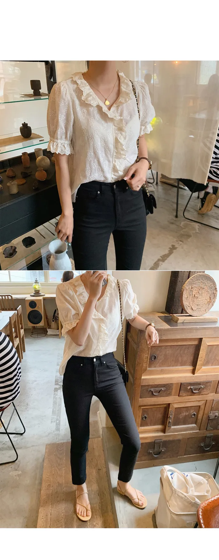 [2만장돌파/무료배송] #SLOWMADE. 모어슬림 썸머스키니 - one color 상세 이미지 22