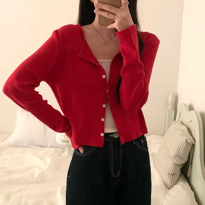 로로 펀칭 가디건 (8color) 상세 이미지 93