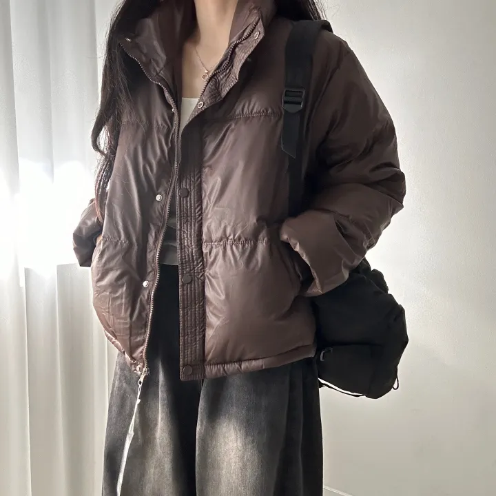 [최저가🔥] 꾸안꾸 강추! 루즈핏 패딩 점퍼 학생 대학생 데일리 데이트 캐주얼 캠퍼스 신상 특가 할인 봄 여름 가을 겨울 여행 수학여행 졸업 개강 졸사 하객룩 직장인 상세 이미지 8