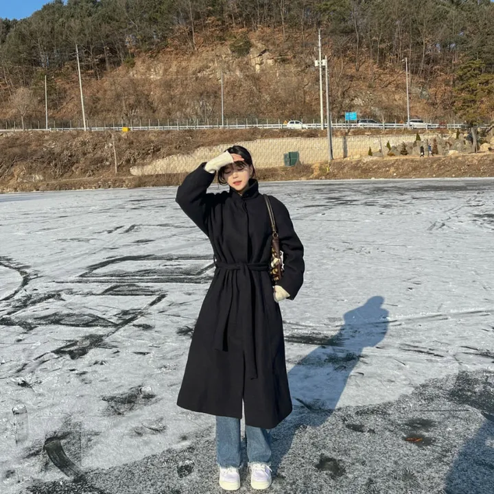 [워머SET/재진행‍🔥] 러블리 보들 울 핸드 워머 니트 세트 루즈핏 트임 반팔 니트티 라운드넥 토시 니트투피스 상세 이미지 33