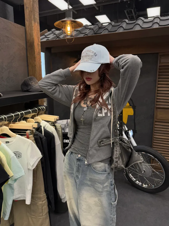 스테이트 투웨이 후드집업 (4color) 상세 이미지 13