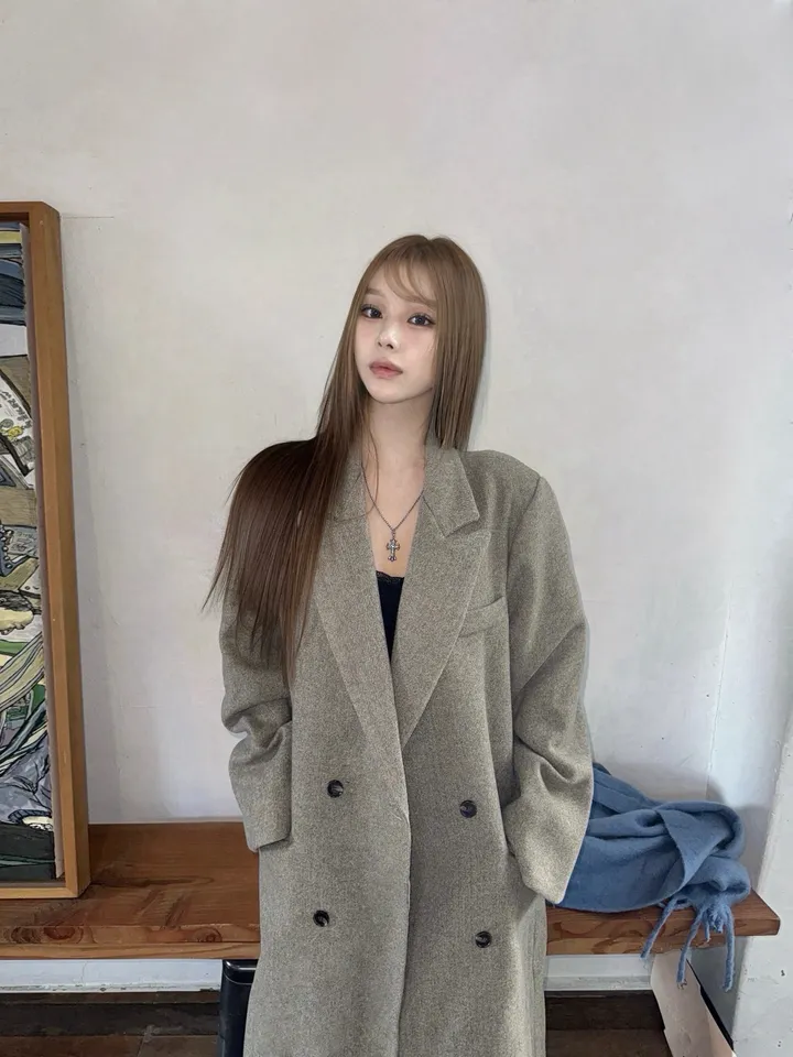 맥시 롱 코트 (3COLOR) 상세 이미지 8