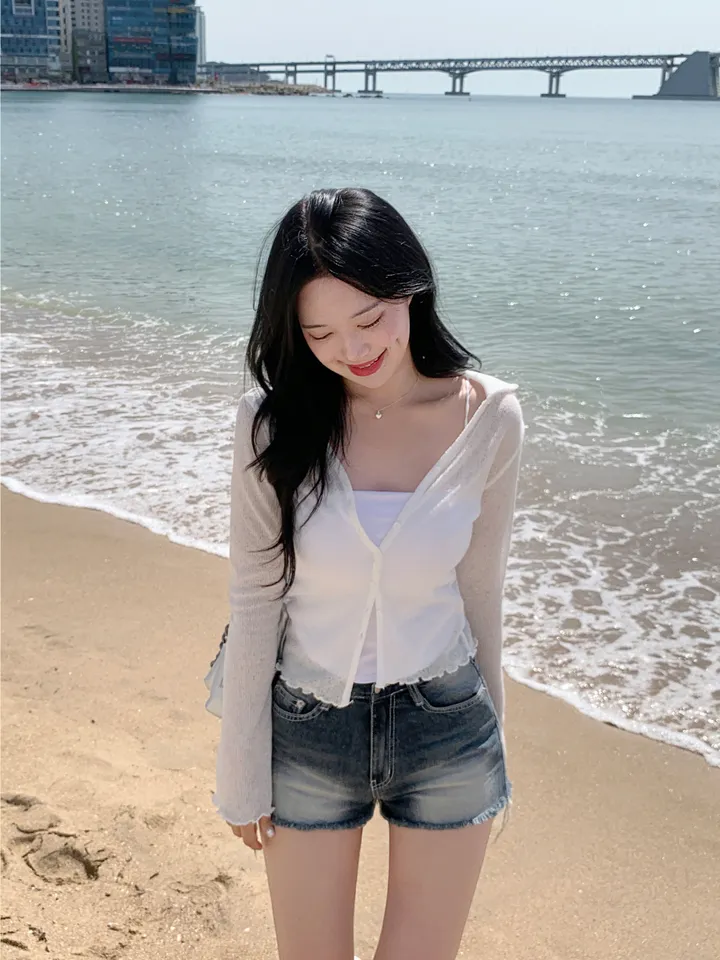 [MADE] 썸머 델리 트임 카라 가디건 (7color) 상세 이미지 21