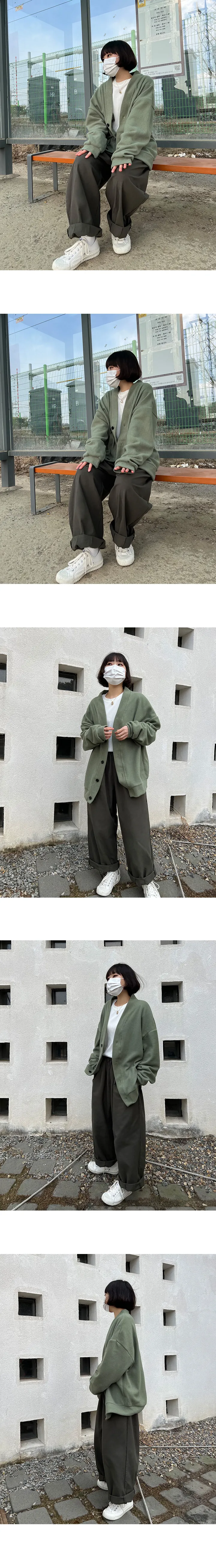 [unisex] 바카 오버핏 가디건 (6color) 상세 이미지 4