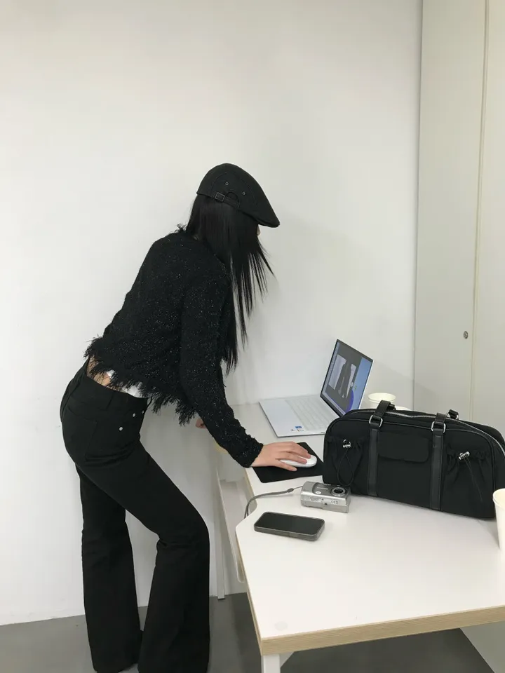 코튼 슬림 부츠컷 팬츠(2color) 상세 이미지 23