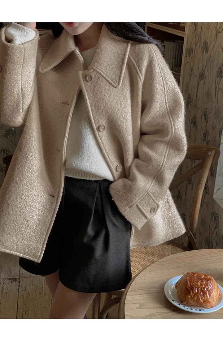 [자체제작/1만장돌파!/S-XL]버던 울 하프 코트 (출근룩/하객룩/데일리룩/겨울아우터/겨울코트) 상세 이미지 74