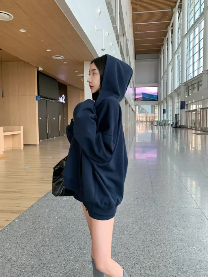 *단독제작/당일* [여름밤에도🕶/힙커버] 빅포켓 오버핏 후드티 + 반바지 set 셋업 투피스 아방핏 루즈핏 하의실종 상세 이미지 18