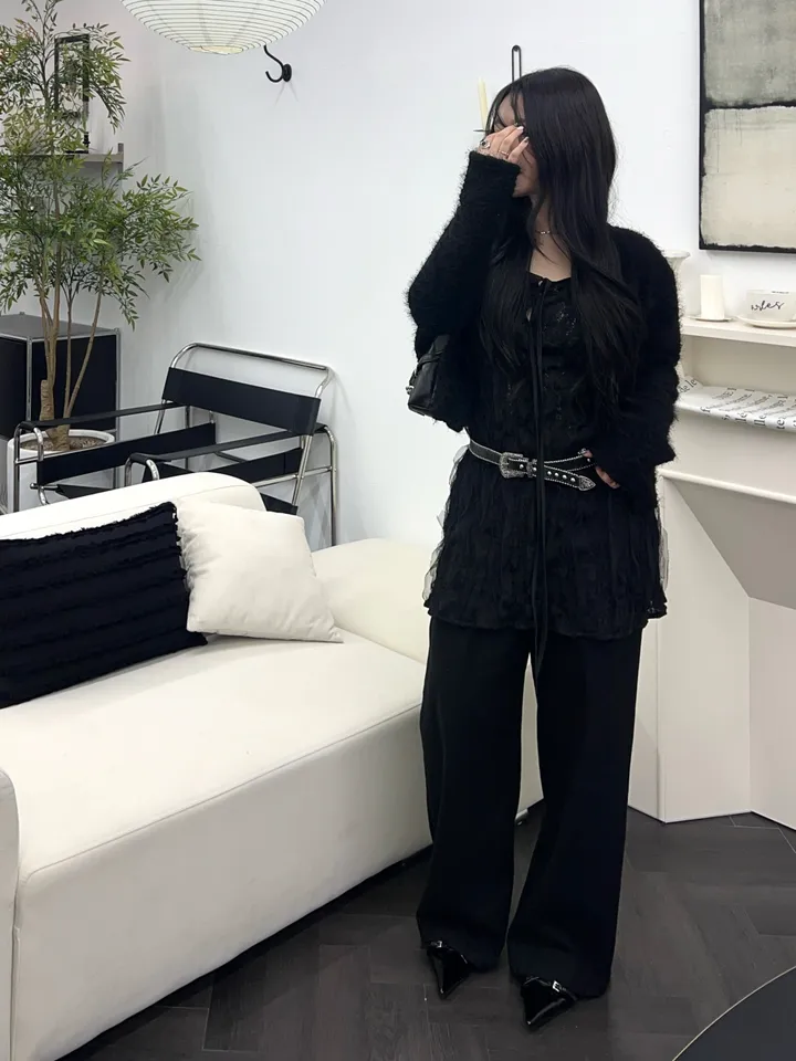 [최저가 할인중%🌼]스노우 퍼 가디건 3color 상세 이미지 38