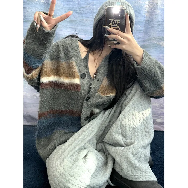 누빔🌡️[UNISEX/소장추천!]퀼트 블랭킷 웜업 케이블 포인트 윈터 루즈 와이드 트레이닝 팬츠(4color/5-7일 여유주문) 상세 이미지 18