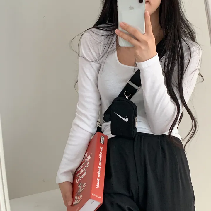 [기본템] 부드러운 U넥 긴팔티셔츠;4col 상세 이미지 44