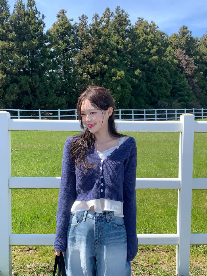 [MADE][봄필수템💕/벚꽃룩/데이트룩🎀] 로제 스프링 하찌 가디건 (7color) 상세 이미지 155