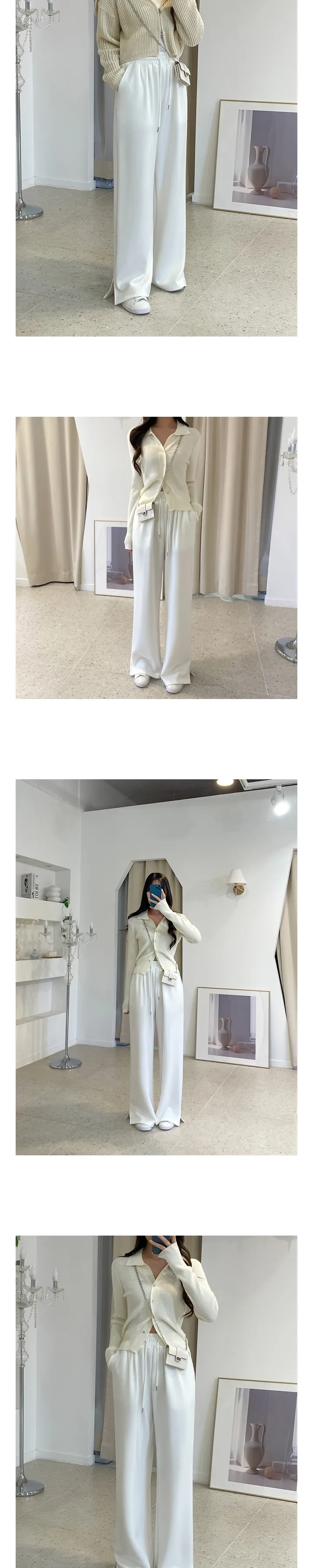 [숏/롱 ❣️원단미침❣️] 쿠디보 와이드 팬츠 상세 이미지 42