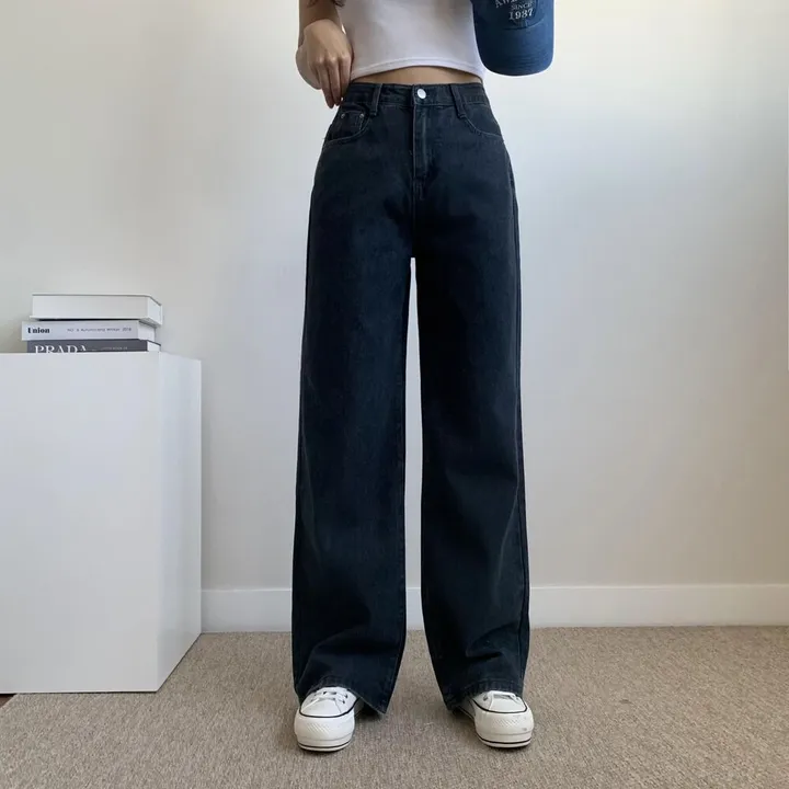 ~2XL [기장선택/인생데님!] 프리미엄 워싱 빈티지 롱 와이드 데님 팬츠 키작녀 키큰녀 기장선택 봄 가을 사계절 상세 이미지 24