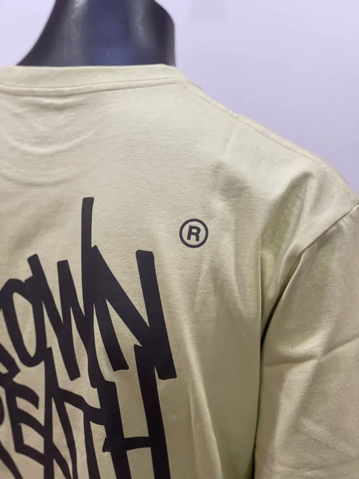 브라운브레스 2025 S/S TAG TEE 반팔 티셔츠 - LEMON
