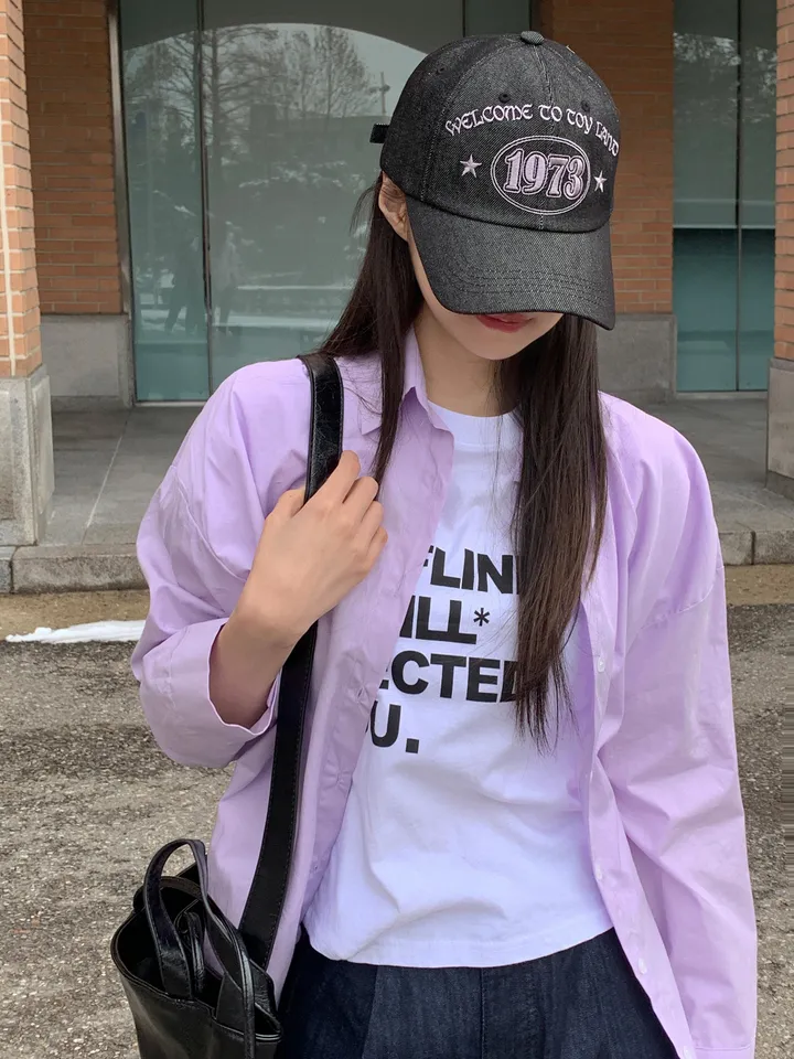 [4천장판매][MADE/핏보장인생셔츠] 에디 프렌치 코튼 오버핏 셔츠 남방 남녀공용 보이핏 레이어드 봄옷 봄신상 봄코디 봄상의 봄셔츠- 7color (KD1457,KD1910) 상세 이미지 84