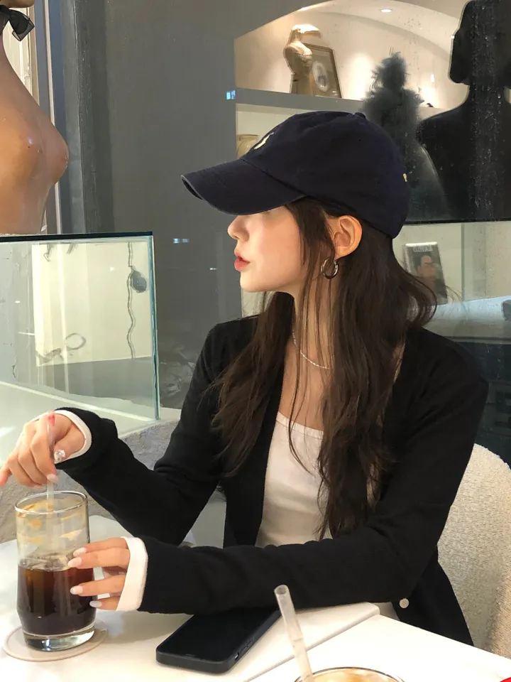 레이디 슬림 버튼 골지 가디건 상세 이미지 15
