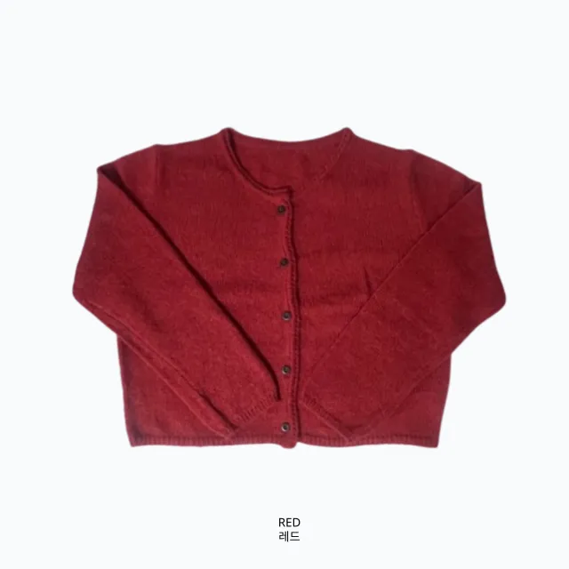 [BEST/색감🤍] 스위티 미니 버튼 라운드넥 니트 가디건 (6color) 상세 이미지 31