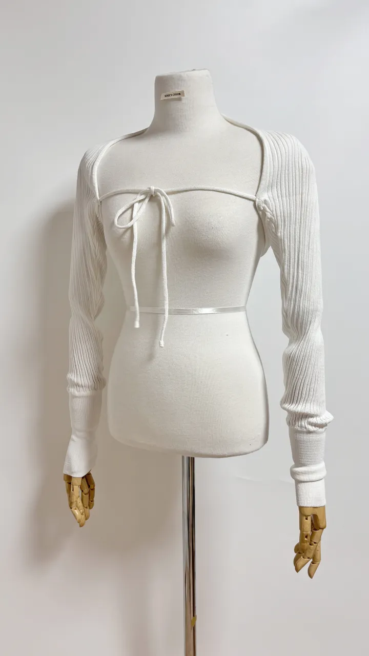 [MADE] Ribbed cool knit bolero (4color) 상세 이미지 12