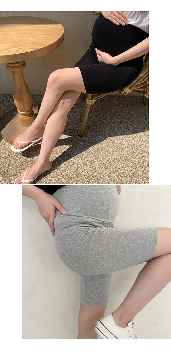 임부복 레이온스판 5부 레깅스 상세 이미지 3