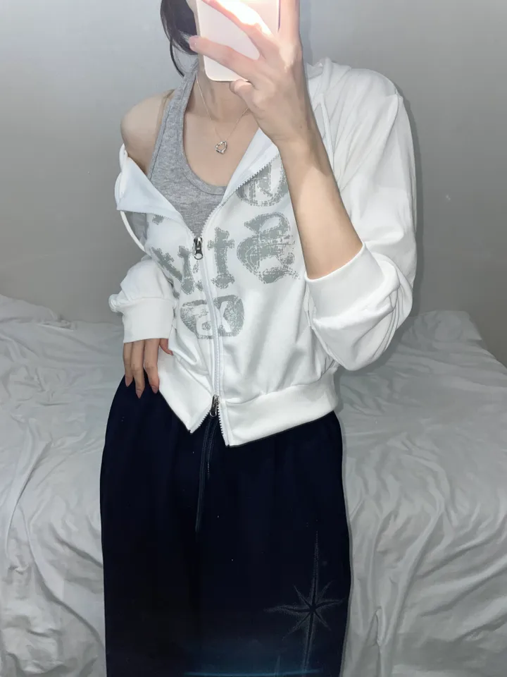 스테이트 세미크롭 투웨이 후드집업 (4color) 상세 이미지 10