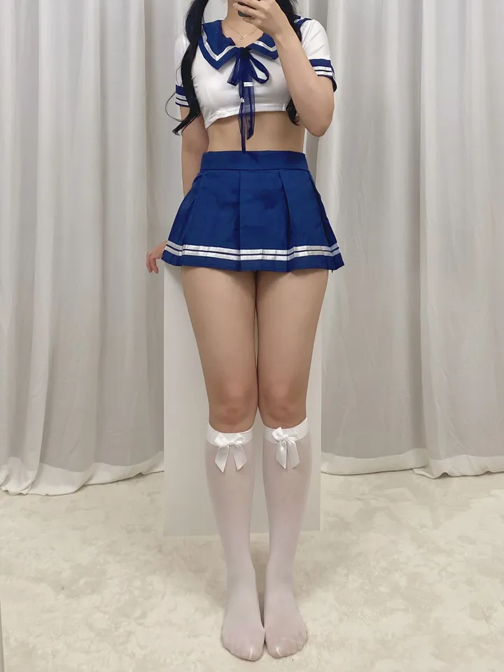 [ᰔ스타킹증정ᰔ/S-XL] 세라복 교복 할로윈 코스튬 졸업사진 남자친구 이벤트의상 방송 클럽 미니원피스 파티룩 빅사이즈 c1 상세 이미지 1